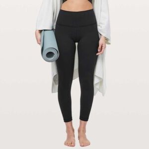 lululemon athletica  Wunder Under High-Rise 7/8 25” Full-On Luon Leggings Size20